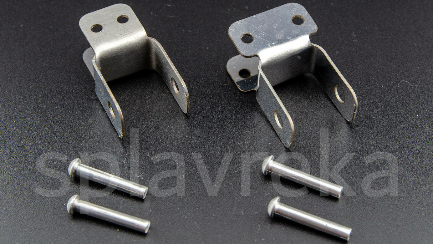 Крепление шпангоутов №1 и №4 к блоку-штевня